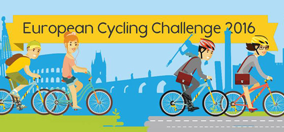 Per tutto il mese di maggio 2016 vi sarà una sfida europea in bicicletta.
