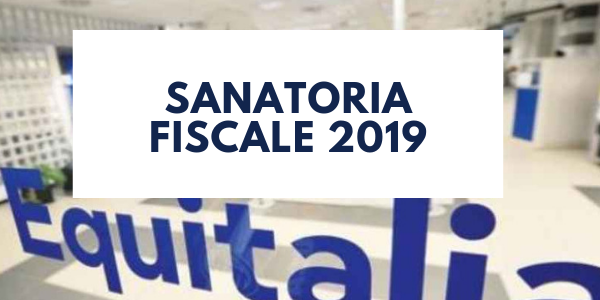 sanatoria fiscale 2019