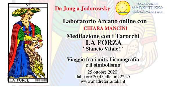 Laboratorio arcano online da jung a Jodorowsky 'la Forza' con Chiara Mancini 25 ottobre 2020